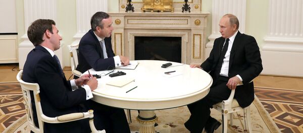 Интервью президента РФ В. Путина газете Financial Times Интервью президента РФ В. Путина газете Financial Times - Sputnik Южная Осетия