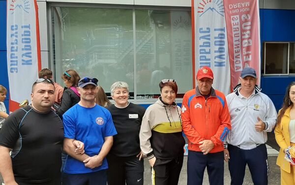 Делегация из Южной Осетии на Всероссийских соревнования по горнолыжному спорту Приз Эльбруса - Sputnik Южная Осетия