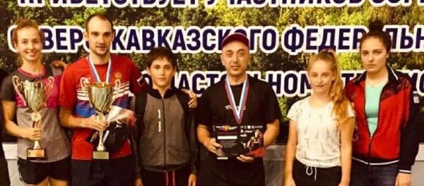 Теннисист из Южной Осетии выиграл всероссийский турнир Теннисист из Южной Осетии выиграл всероссийский турнир - Sputnik Хуссар Ирыстон