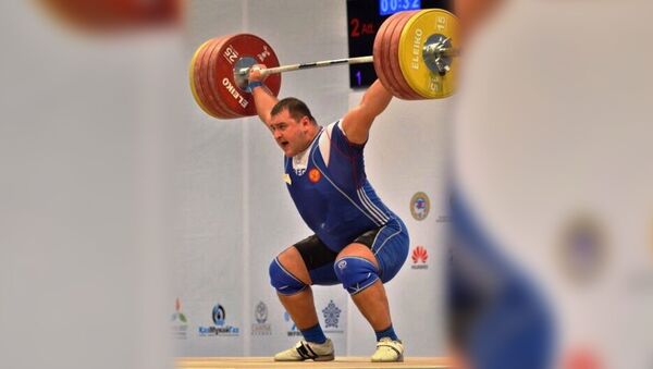 Руслан Албегов – бронзовый призер международного турнира по тяжелой атлетике - Sputnik Южная Осетия