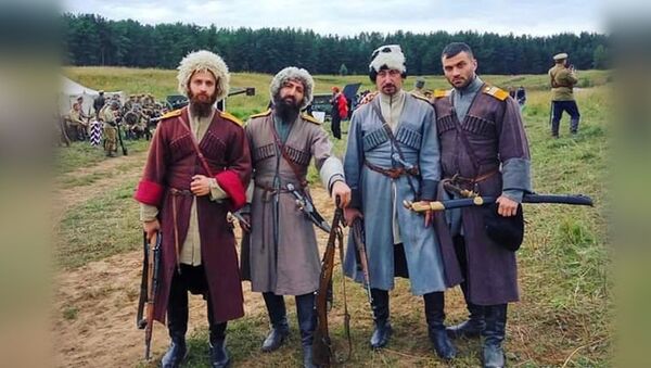 Осетинские актеры приняли участие в съемках многосерийного фильма Первого канала Крылья империи - Sputnik Южная Осетия