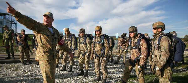 Совместные учения разведывательных подразделений российских и белорусских десантников, архивное фото Совместные учения разведывательных подразделений российских и белорусских десантников, архивное фото - Sputnik Южная Осетия