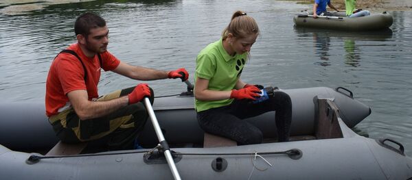 Волонтеры завершили серию экоакций #СохранимБекан Волонтеры завершили серию экоакций #СохранимБекан - Sputnik Южная Осетия