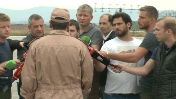 СПУТНИК_Первое после спасения интервью штурмана сбитого в Сирии Су-24 - Sputnik Южная Осетия