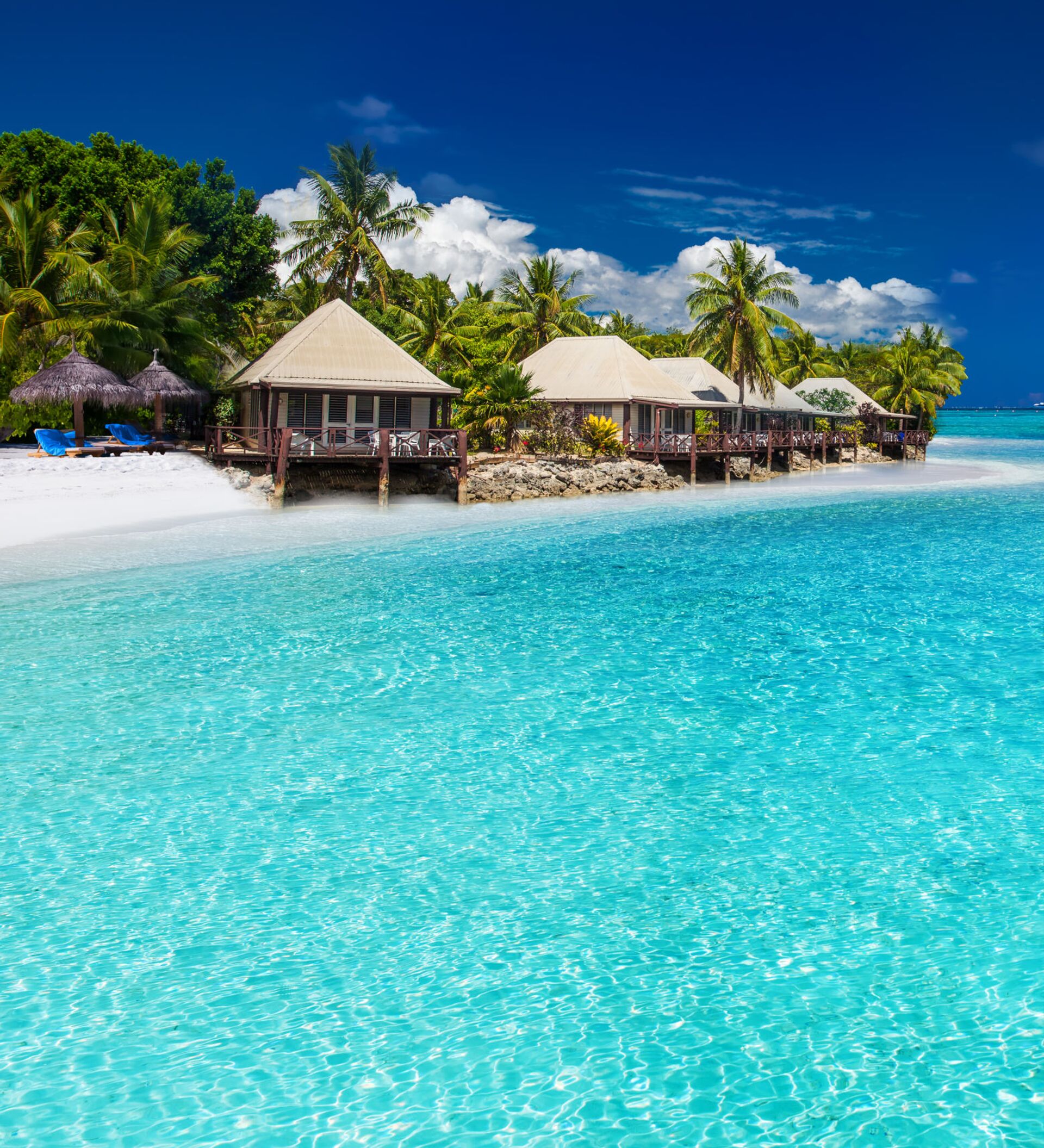 Paradise. Бора Бора. Мальдивы. Райский остров. Море пляж.