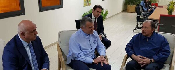 Анатолий Бибилов и Даниель Ортега - Sputnik Южная Осетия