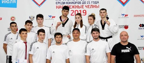 Осетинские спортсмены успешно выступили на первенстве России по тхэквондо Осетинские спортсмены успешно выступили на первенстве России по тхэквондо - Sputnik Южная Осетия