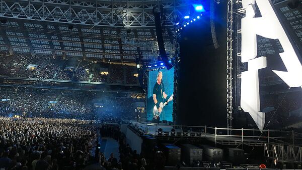 Metallica на концерте в Москве исполнила песню Группа крови Виктора Цоя - Sputnik Южная Осетия