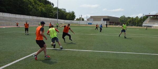 Цхинвалы райдыдта турнир мини-футболæй Цхинвалы райдыдта турнир мини-футболæй - Sputnik Хуссар Ирыстон