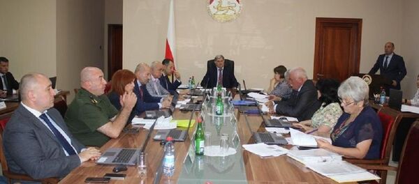 Заседание правительства Южной Осетии Заседание правительства Южной Осетии - Sputnik Южная Осетия