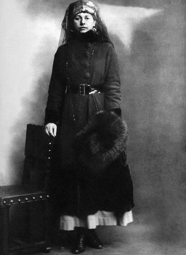 Мата Хари в день своего ареста 13 февраля 1917 года - Sputnik Южная Осетия
