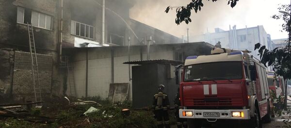 Пожар во Владикавказе Пожар во Владикавказе - Sputnik Южная Осетия