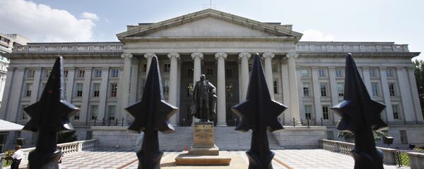 Здание министерства финансов США в Вашингтоне Здание министерства финансов США в Вашингтоне - Sputnik Южная Осетия