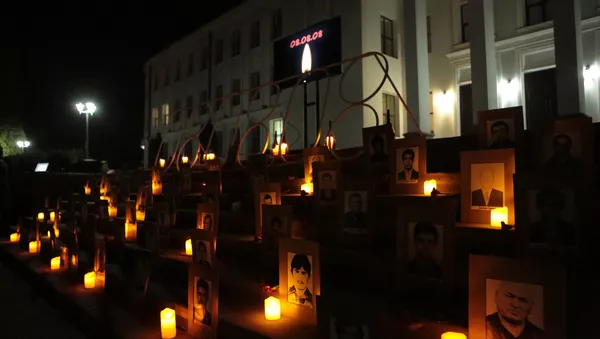 Траурные мероприятия, посвященные 11-й годовщине грузинской агрессии в августе 2008 года 
