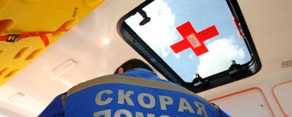 Работа скорой помощи и Центра медицины катастроф. Архивное фото Работа скорой помощи и Центра медицины катастроф. Архивное фото - Sputnik Южная Осетия