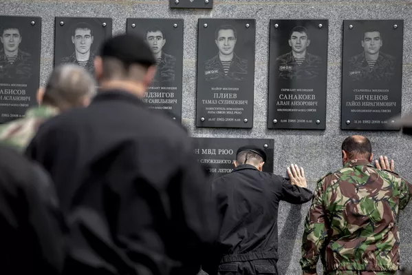 Траурные мероприятия, посвященные 11-й годовщине грузинской агрессии в августе 2008 года Траурные мероприятия, посвященные 11-й годовщине грузинской агрессии в августе 2008 года - Sputnik Южная Осетия