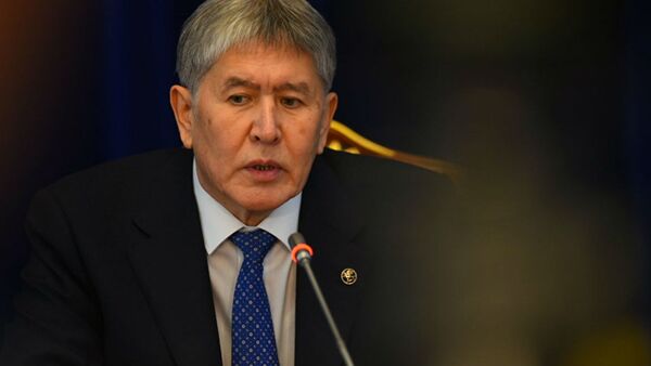 Экс-президент Кыргызстана Алмазбек Атамбаев - Sputnik Южная Осетия