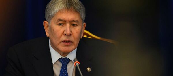 Экс-президент Кыргызстана Алмазбек Атамбаев Экс-президент Кыргызстана Алмазбек Атамбаев - Sputnik Южная Осетия
