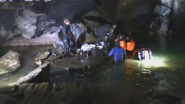 На дне: как норвежка и финн сыграли свадьбу в подводной пещере - Sputnik Южная Осетия