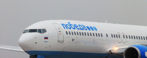 Самолет российской низкобюджетной авиакомпании Победа Самолет российской низкобюджетной авиакомпании Победа - Sputnik Южная Осетия