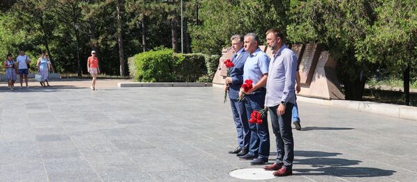 Хуссар Иры президент сӕвӕрдта дидинджытӕ Сапун-хохмӕ Севастополы Хуссар Иры президент сӕвӕрдта дидинджытӕ Сапун-хохмӕ Севастополы - Sputnik Хуссар Ирыстон
