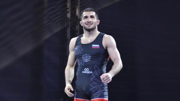 Алан Кудзоев - бронзовый призер первенства мира по вольной борьбе U-21 - Sputnik Южная Осетия