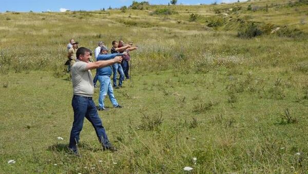 Сотрудники криминальной милиции прошли огневую подготовку - Sputnik Южная Осетия