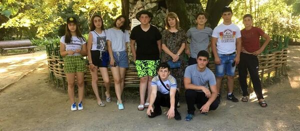 Воспитанники Кадетской школы МО РЮО отдыхают в Абхазии Воспитанники Кадетской школы МО РЮО отдыхают в Абхазии - Sputnik Южная Осетия