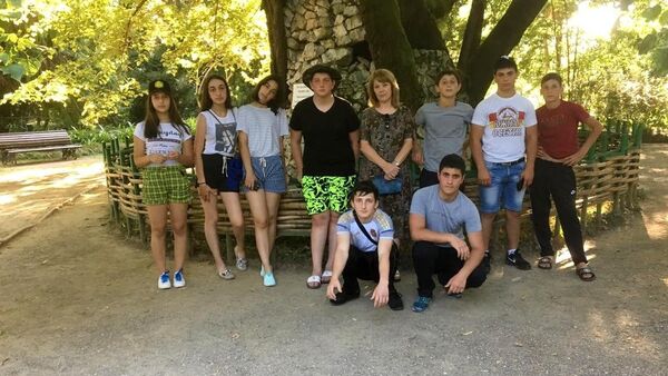 Воспитанники Кадетской школы МО РЮО отдыхают в Абхазии - Sputnik Южная Осетия