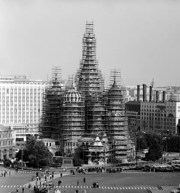 Реставрация Храма Василия Блаженного на Красной площади в Москве. 1979 год - Sputnik Южная Осетия