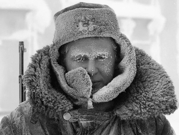 Часовой на погранзаставе в Заполярье, 1982 год - Sputnik Южная Осетия