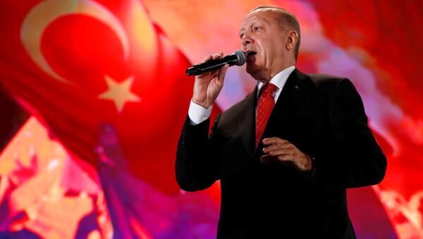 Президент Турции Тайип Эрдоган - Sputnik Южная Осетия