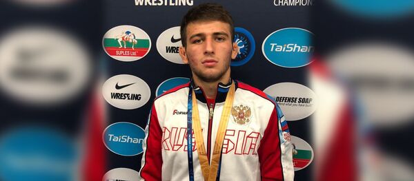 Георгий Тибилов - бронзовый призер первенства мира по греко-римской борьбе U-21 - Sputnik Южная Осетия