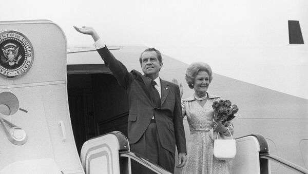 Президент США Ричарда Никсона с супругой Патрицией - Sputnik Южная Осетия