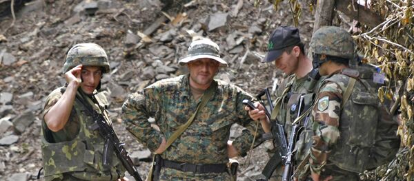 Грузинские военные Грузинские военные - Sputnik Южная Осетия