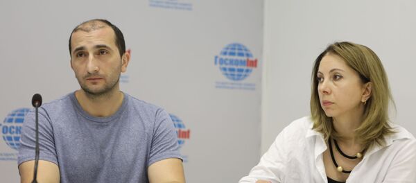 Пресс-конференция, посвященная Международному дню пропавших без вести  - Sputnik Южная Осетия