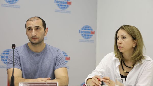 Пресс-конференция, посвященная Международному дню пропавших без вести  - Sputnik Южная Осетия