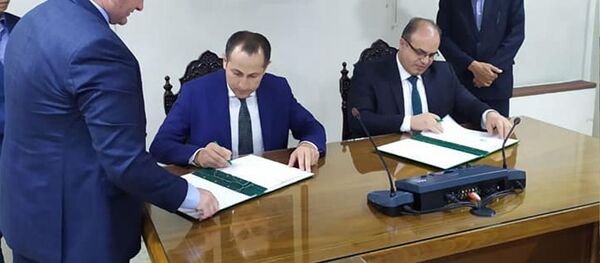 Южная Осетия и Сирия подписали соглашение об открытии торговых домов  - Sputnik Южная Осетия