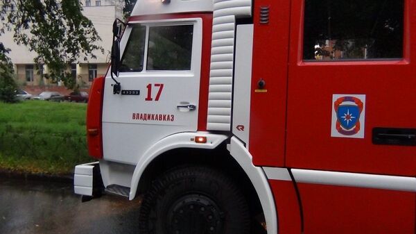 Автомобиль пожарной службы МЧС Северной Осетии - Sputnik Южная Осетия