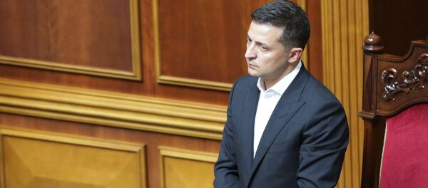 Президент Украины Владимир Зеленский Президент Украины Владимир Зеленский - Sputnik Южная Осетия