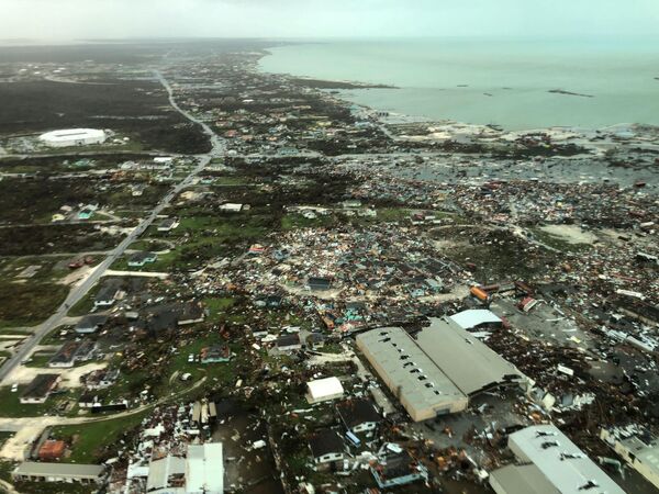 Вид на острова Абако после прохождения урагана Дориан над Багамскими островами - Sputnik Южная Осетия
