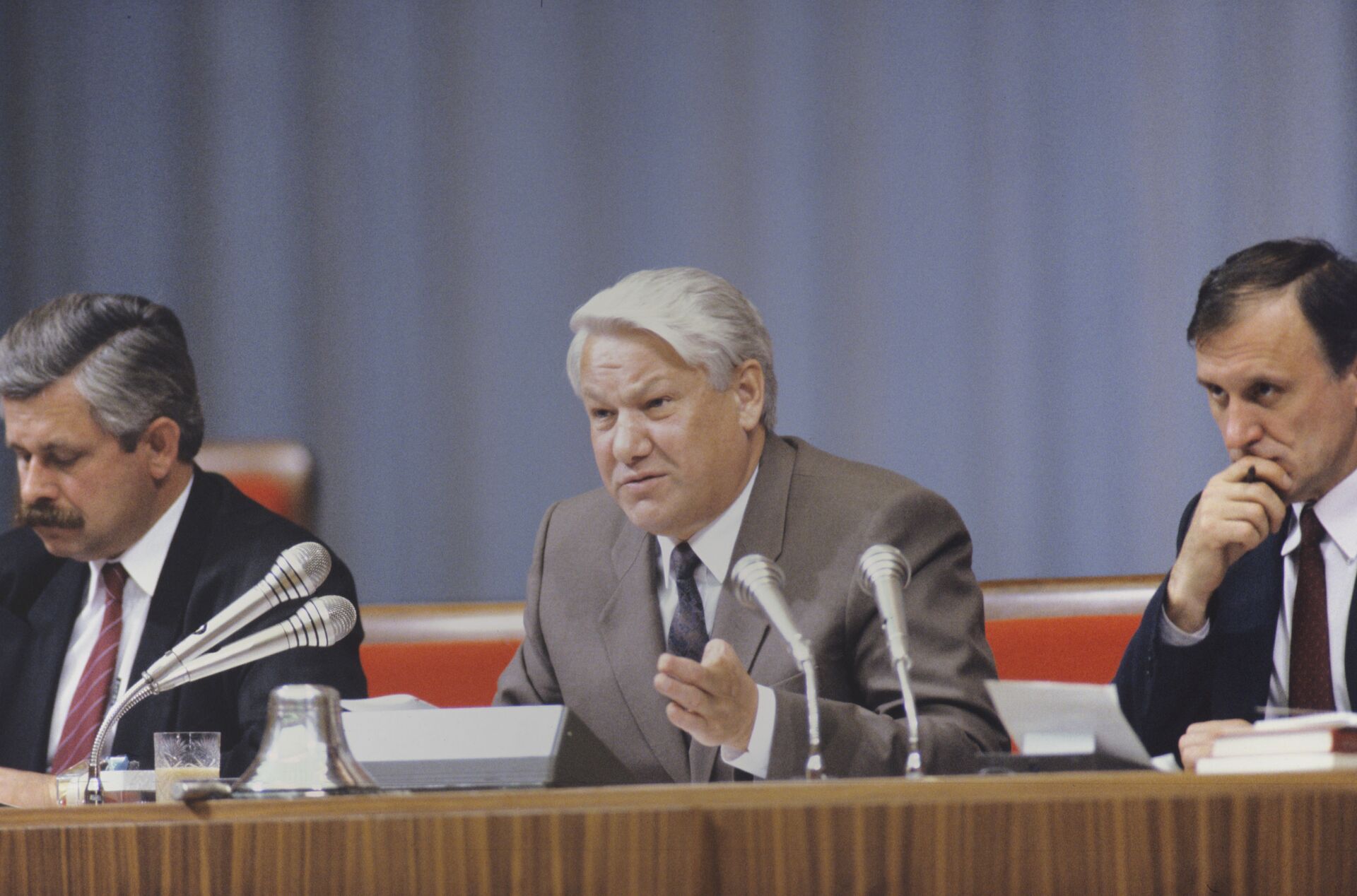Александр Руцкой и Борис Ельцин, 1991 год - Sputnik Южная Осетия, 1920, 26.10.2021