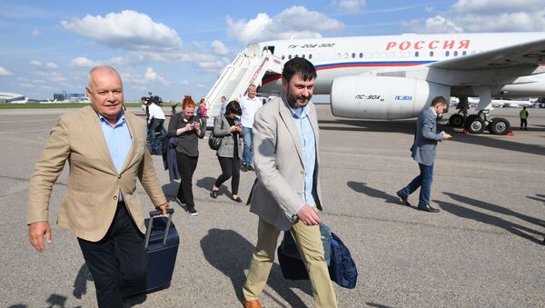 Участники договоренности об освобождении между Россией и Украиной прилетели в Москву - Sputnik Южная Осетия