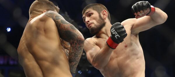 Хабиб Нурмагомедов победил Дастина Порье Хабиб Нурмагомедов победил Дастина Порье - Sputnik Южная Осетия