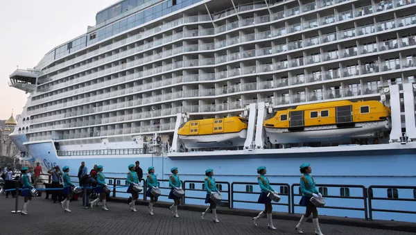 Прибытие лайнера Spectrum of the Seas в порт Владивостока - Sputnik Южная Осетия