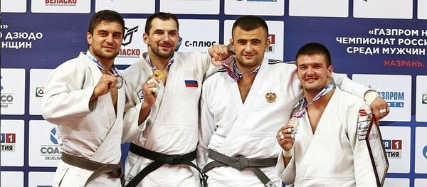 Мераб Маргиев - бронзовый призер чемпионата России по дзюдо - Sputnik Южная Осетия