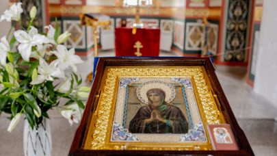 В Цхинвал привезли православную икону Пресвятой Богородицы "Умягчение злых сердец"