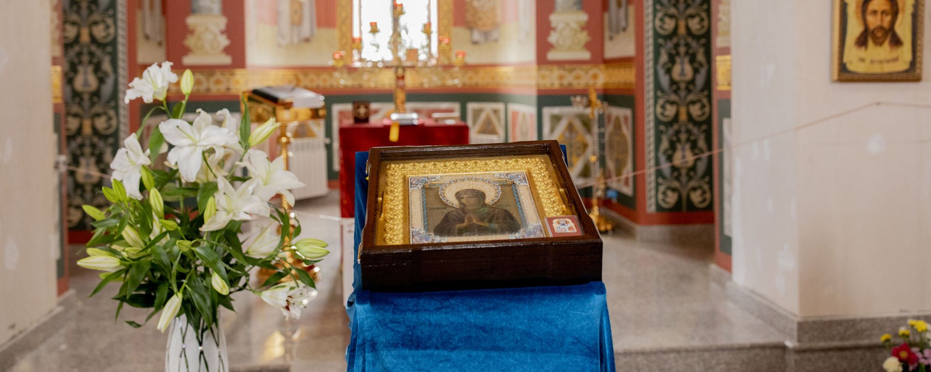 В Цхинвал привезли православную икону Пресвятой Богородицы Умягчение злых сердец - Sputnik Южная Осетия, 1920, 02.10.2026