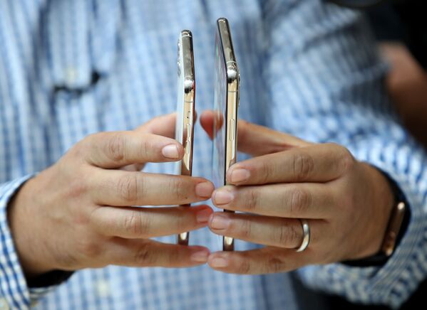 Демонстрация нового Apple iPhone 11 Pro в Калифорнии  - Sputnik Южная Осетия