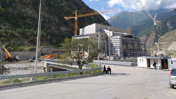 Зарамагская ГЭС-1 - Sputnik Южная Осетия